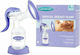 Lansinoh Manual Single Breast Pump BPA Free Purple