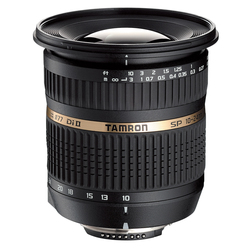 Tamron Crop Camera Lens SP AF 10-24mm f/3.5-4.5 Di II Wide Angle Zoom for Nikon F Mount Black