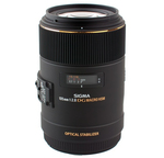 Sigma Full Frame Φωτογραφικός Φακός 105mm F2.8 EX DG OS HSM Telephoto / Macro για Nikon F Mount Black