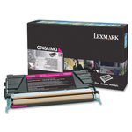 Lexmark C746A1MG Toner Laserdrucker Magenta Rückkehr-Programm 7000 Seiten