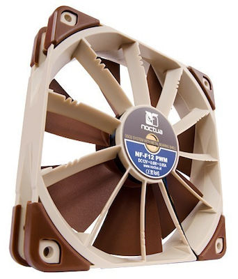 Noctua NF-F12 120mm 4-Pin PWM Case Fan Brown