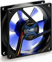 Noiseblocker BlackSilent X2 Ventilator Carcasă 80mm cu Conexiune 3-Pin 1buc