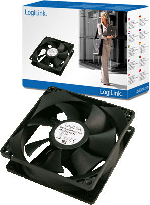 LogiLink FAN103 Case Fan 120mm με Σύνδεση 4-Pin Molex