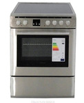 Finlux FLCM 6000A IX Κουζίνα 65lt με Κεραμικές Εστίες Π60εκ. Inox