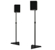 B-Tech Floor Standing Speaker Stands BT10 (Pair) Black