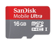 Sandisk SDSDQU-016G microSDHC U1 UHS-I 30MB/s με αντάπτορα