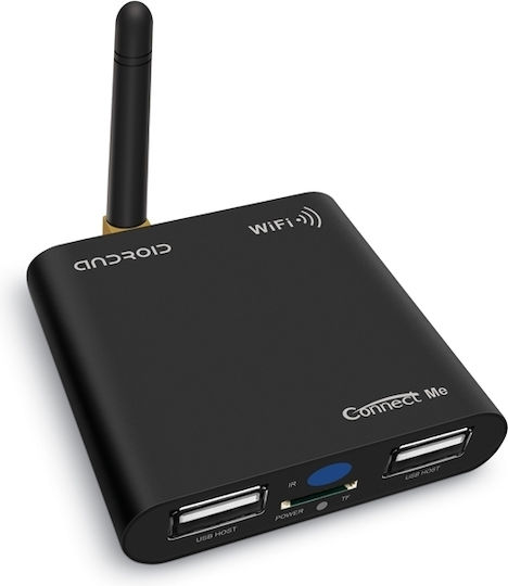 Connect Me ТВ кутия iTV-10 Full HD с WiFi USB 2.0 0.5ГБ RAM и 4ГБ Памет за съхранение с Операционна система Android