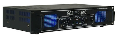 Skytec SPL-500 Τελικός Ενισχυτής PA 2 Καναλιών 250W/4Ω 200W/8Ω με Σύστημα Ψύξης