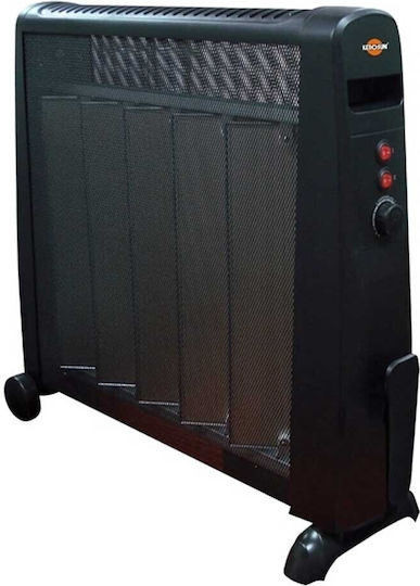 Kerosun Θερμοπομπός Δαπέδου 2500W Mica 64.8x71cm Μαύρος