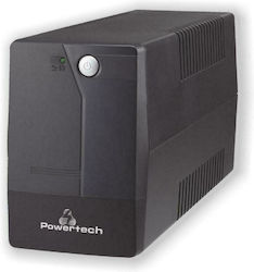 Powertech UPS Line-Interactive 850VA 510W cu 2 Schuko Prize