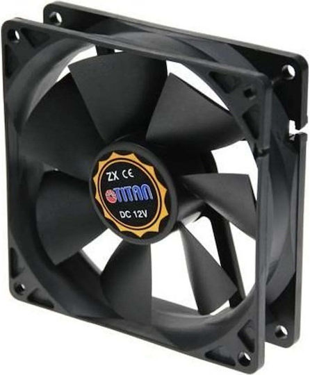 Titan TFD-9225L12Z Ventilator Pentru Carcasă (1800rpm / 31.84cfm) Fără LED-uri și Conexiune 3-Pin