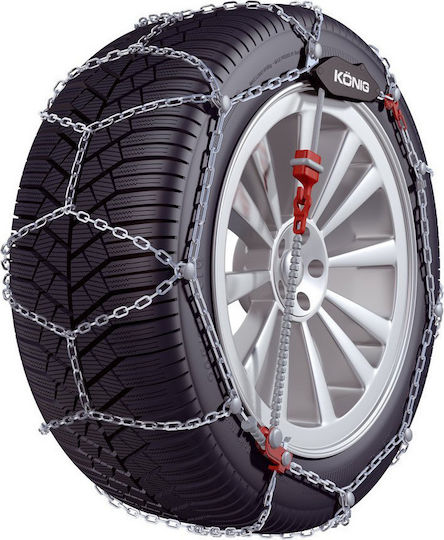 Konig CG-9 097 Anti-slip Chains Thickness 9mm Passenger Car 2pcs