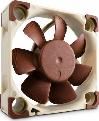 Noctua NF-A4X10 FLX Gehäuselüfter 40mm mit Verbindung 3-polig 1Stück Braun