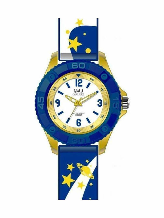Q&Q Kids Analog Watch with Rubber/Plastic Strap...