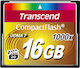 Transcend CompactFlash 16GB 160MB/s