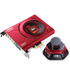 Creative Sound Blaster Zx ​Εσωτερική PCI Express Κάρτα Ήχου 5.1 σε Κόκκινο χρώμα
