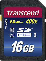 Transcend Premium SDHC 16ГБ Клас 10 U1 UHS-I