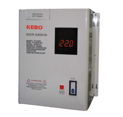 Kebo WDR-5000VA Regulator de tensiune Releu