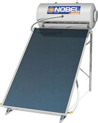 Nobel Classic Încălzitor solar de apă 160 litri Inox Dublă acțiune cu colector de 2.6 metri pătrați