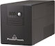 Powertech UPS Line-Interactive 1500VA 900W με 4 Schuko Πρίζες