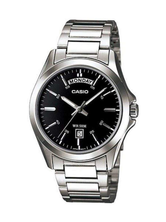 Casio Day Date Ceas Barbatesc 39.8mm cu Baterie...