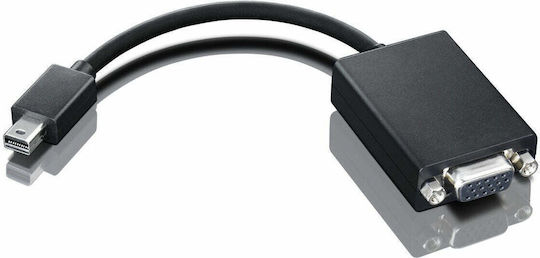 Lenovo Kabel DisplayPort-Stecker - VGA-Stecker 0.2m Schwarz (0A36536)