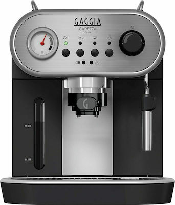 Gaggia Carezza Deluxe RI8525/08 RI8525/01 Automatic Espresso Machine 1900W Pressure 15bar Black