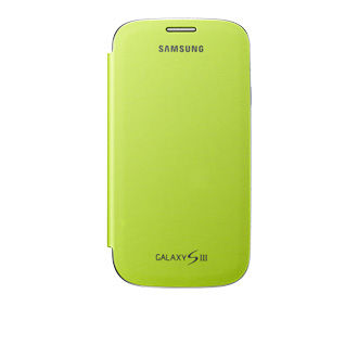 Samsung Flip Cover Synthetic Leather Book Green (Galaxy S3)