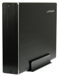 LC-Power Hard Drive Case 3.5" SATA III with connection USB 3.0 in Schwarz color