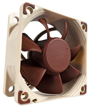 Noctua NF-A6x25 FLX Ventilator Carcasă 60mm cu Conexiune 3-Pin / Molex cu 4 pini 1buc Maro