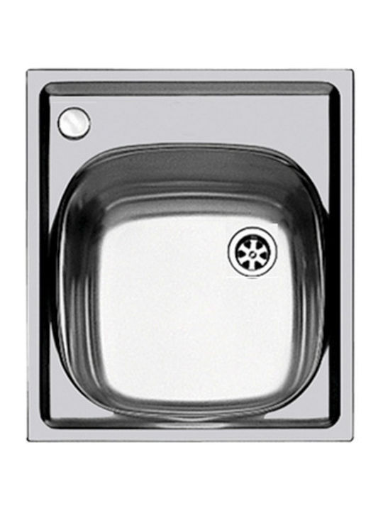Foster 1000 Drop-In Chiuvetă Inox Satinat L44xW50cm Argintiu