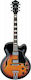 Ibanez AF75 Електрическа Китара ES с HH Конфигурация на Пикапите Brown Sunburst
