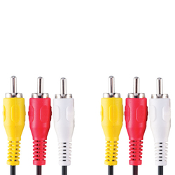 Bandridge Stereo Video Cable 3x RCA male - 3x RCA male 5m (VVL5305) Bandridge Stereo Video Cable 3x RCA male - 3x RCA male 5m (VVL5305)