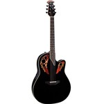 Ovation Semi-Acoustic Guitar 2778AX5 Elite Standard Cutaway Black