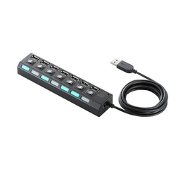 Intronics USB Hub 7 Ports USB-A EW1130 Intronics USB Hub 7 Ports USB-A EW1130