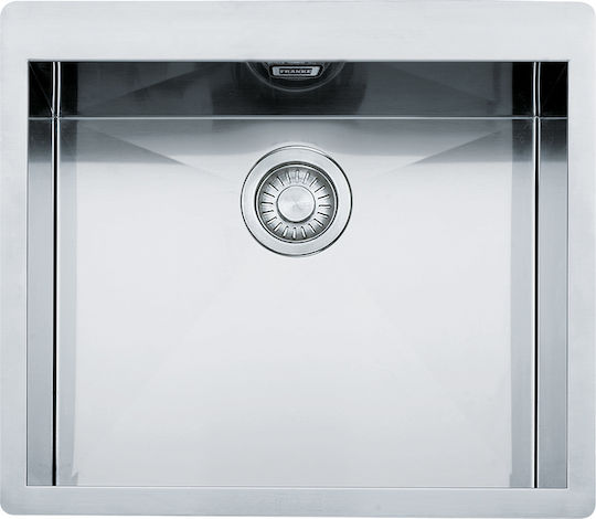 Franke Planar PPX 210-58 TL 3011530469 Вграден монтаж Мивка Inox Сатен Ш58xД51см Сребрист