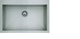Macart Square N-100 Ένθετος Νεροχύτης Inox Σατινέ Μ78xΠ51cm Ασημί