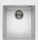 Elleci Quadra 100 Granitek LGQ10068 Drop-In Chiuvetă din Granit Sintetic L41xW50cm Bianco Titano