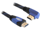 DeLock HDMI 1.3 Angle (90°) Cable HDMI male - HDMI male 1m Black