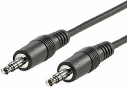 Roline 3.5mm Jack Cable Male - 3.5mm Male Black 5m