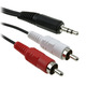 V7 3.5mm Jack Audio Cable 3.5mm Male - RCA Male Black 1.5m V7E235MM2RCA1.5M