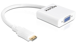 DeLock 65348 Mini HDMI Masculin În VGA Feminin