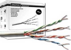 Digitus DK-1511-V-1 U/UTP Cat.5e Καλώδιο Ethernet 100m Γκρι