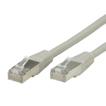 Roline S/FTP Cat.6 Ethernet Network Cable 1m Gray 1pcs