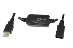 LogiLink UA0145 USB 2.0 USB-A male σε USB-A female 15m