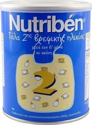 Nutriben Γάλα σε Σκόνη 2 6m+ 400gr