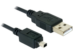 DeLock 82113 USB 2.0 USB-A male σε USB-A male 1.5m