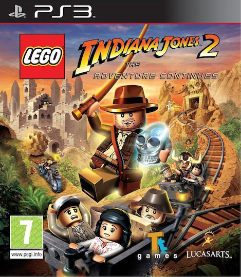 Lego Indiana Jones 2: The Adventure Continues PS3 Spiel (Gebraucht)