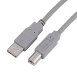 HAMA 3m USB 2.0 Cable A-Male to B-Male Gray (00029100)