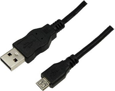 LogiLink CU0060 Regulat USB 2.0 spre micro USB Cablu Negru 5m (CU0060) 1buc